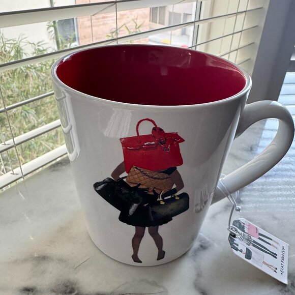 Amanda Greenwood Art Other - NWT Amanda Greenwood Art Luxury Shopping Coffee Mug